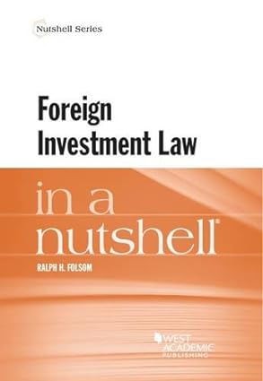 Foreign Investment Law in a Nutshell (Nutshells) 1st Edition - Epub + Converted Pdf
